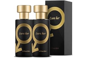 BXJINKELE Lure Her Parfum Herren, Alpha Touch Pheromone Parfum Herren, Love Cologne Pheromon Parfum, Cologne Lure Her Perfume, Lang Anhaltende Pheromone Parfüm - 50ml Inhalt (Mann, 2Pcs)