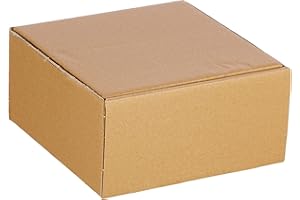 Propac Z-BOYF202010 Scatole Fustellate Avana, 20 x 20 x 10 cm, Set di 50 Pezzi