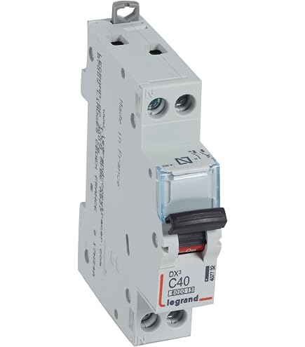 Bticino BTDIN45 Interrupteur Magnétothermique Automatique 1P+N°10A 4 - 5