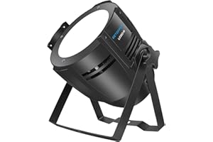 BETOPPER Par Can Lights Stage Lights 200W COB Warm/Cold White Strobe Lights DMX Wash Lights Par DJ Lights Party Lights for Theater Party Church