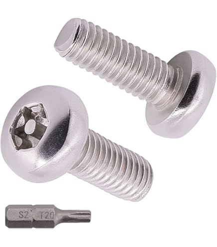 304 Torx In Acciaio Inox Torx Testa Rotonda Con Perno Antifurto - Foto 10