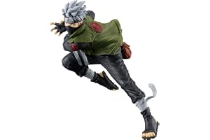 Banpresto Actionfigur Kakashi Hatake Naruto Shippuden, Colosseum 13 cm, BP89705P flerfärgad, samlarfigur, optimalt för anime