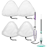 Zeltauto 4 Stück Dampfreiniger-Pads, universal, Mikrofaser, kompatibel mit Vax S1 S2 X5 Dampfreiniger