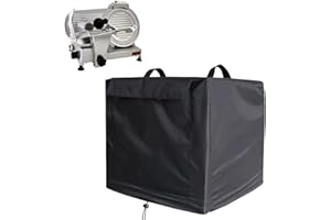 Baomaeyea Copertura per affettatrice (solo copertura), resistente tessuto Oxford 420D, impermeabile, antipolvere, compatibile con affettatrice VEVOR/BESWOOD 250