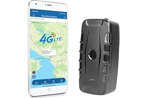 4G Localizador GPS para Coche, TKMARS 20000mAh Localizador GPS sin Suscripción Magnético IP67 Impermeable App Gratuita 240 Días en Espera Rastreador para Coche Motocicleta Camión TK918 4G