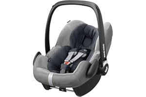 Maxi-Cosi Housse éponge pour Cosi Groupe 0+ Siège auto Pebble Plus, Fresh Grey