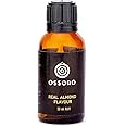 Ossoro Real Almond Flavour Essence, 30 ml/ Glass Bottle