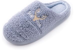 R-ISLAND Pantuflas de mujer, zapatillas de estar por casa, adulto, antideslizantes, comodas y ligeras, perfecto para casa exterior e interior.