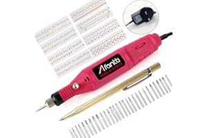 AFANTTI Mini Engraver Tool Corded Electric Engraving Pen Set Etcher Scriber Kit for Metal Glass Ceramic Plastic Jewelry