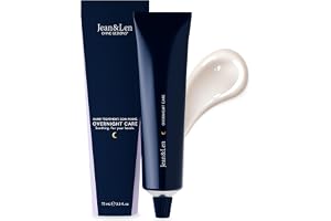 Jean & Len Night handkräm Relax & Restore, vegan, 75 ml | Med peptid & växtbaserat kollagen för torra och slitna händer, för natten, utan parabener & silikoner