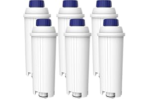 AQUA CREST Filtro Acqua per Macchina da Caffè, Ricambio per De'Longhi® DLSC002, SER3017 & 5513292811 - Incluse le Versioni Delle Serie ECAM, Esam, ETAM (6)