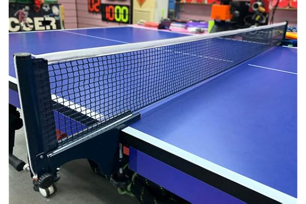 JINTN Filet de Ping-Pong en Polyester Filet de Tennis de Table Professionnel Accessoires de Rechange de Ping-Pong Filet Portable pour Utiliser Intérieur/Extérieur-Noir-180CM*15CM