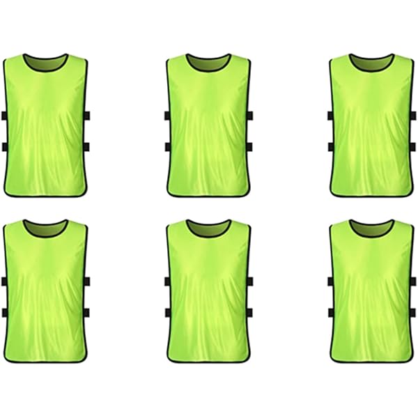 PTJJXA 6 stuks lijfjes voetbalset, sport mesh bibs, trainingslijfjes basketbal, sportshirt lijfje voor volwassenen, lijfjes mesh vest voor training, trainingslijfjes voor heren en dames, rozerood, XL