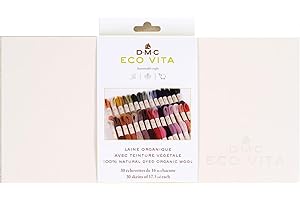 DMC - Cofanetto 30 Colori di Eco Vita 360 filato in lana organica con tinture naturali