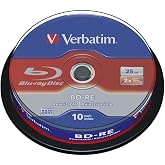VERBATIM BD-RE SL 25GB 2X 10PK SPINDLE
