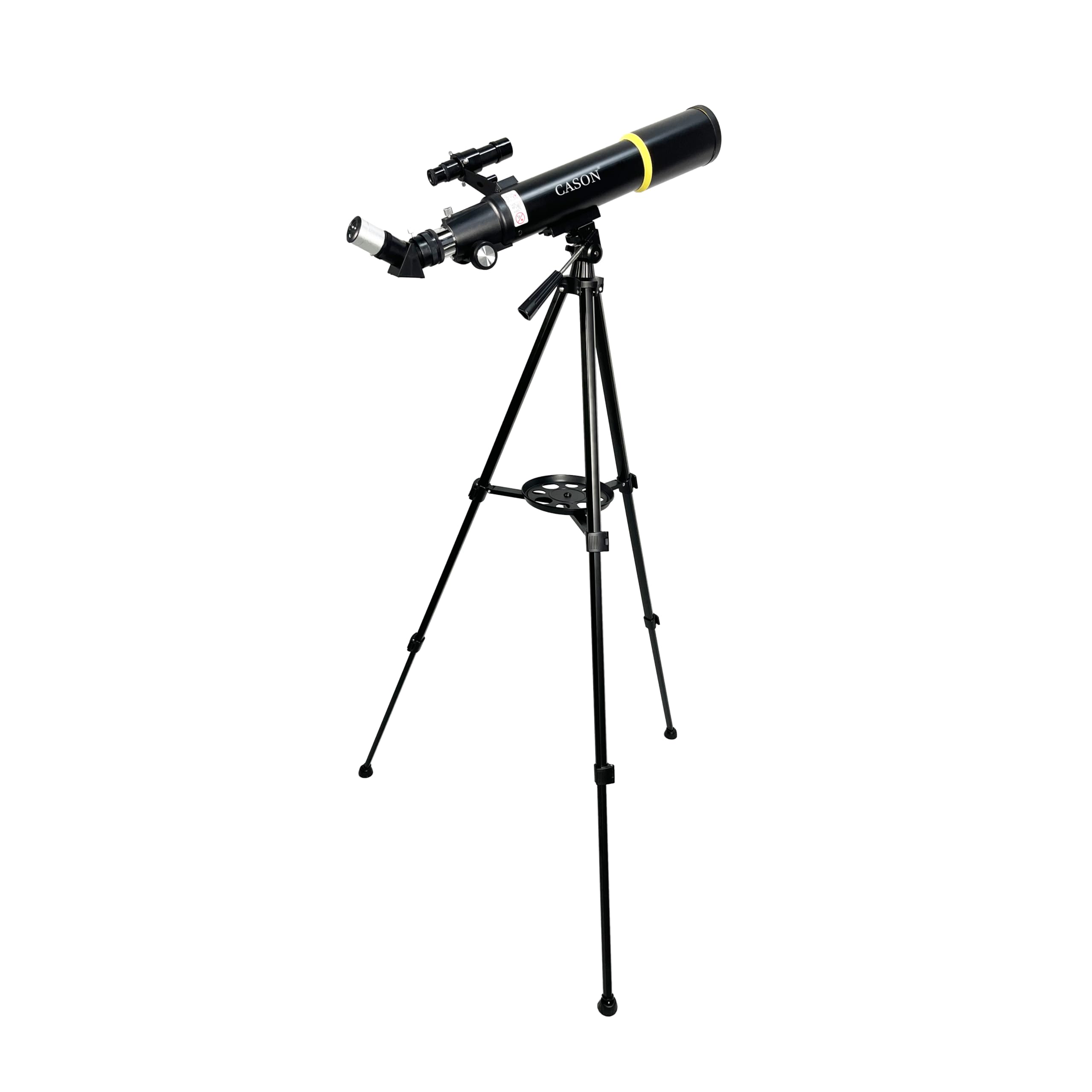 Cason F50070- Telescope for Long Distance Galaxy 70mm Aperture 500 mm Refractor Zoom Telescope for Astronomy,Moon,Stars with Anti-Reflection Film & Adjustable Aluminum Tripod and Phone Adapter