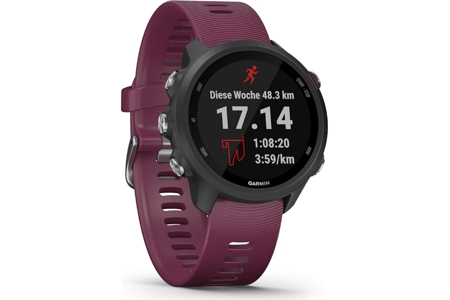 Garmin Forerunner 245 – GPS-Laufuhr mit individuellen Trainingsplänen, speziellen Lauffunktionen und detaillierter Trainingsanalys
