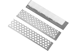 Chstarina 3 Stück Diamant Zeichen werkzeug Lineal Punkt-Bohrer-Werkzeug Diamond Drawing Tool Painting Embroidery 250 Löcher 408 Löcher für Runde und Quadratische Vollbohrer