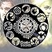 Produktbild OLIAEO Game of Thrones Stark Khaleesi HBO-Filmfiguren Schallplatten-Design-Wanduhr - Dekorieren Sie Ihr Zuhause mit Modern GOT Art - Be