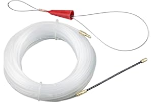 HENTEK Guía de arrastre para cable (20 m, 3 mm de diámetro, nailon)