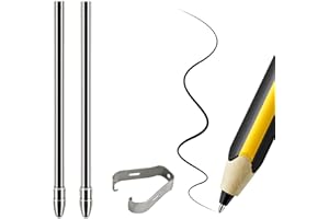 REEYEAR Lot de 2 Pointes de Crayon de Rechange Fines sans Usure compatibles avec Les Stylets Staedtler Noris Digital Jumbo/Classic EMR Digital - Embouts à Bille en Alliage de Titane pour Stylo Noris EMR