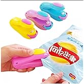 Mobee Pilli Poşet Kapatıcı Kapatma Makinası Ağzı Yapıştırma Aleti Buzdolabı Poşeti Kapatma Aparatı