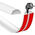 InLine Canalina flessibile per cavi nera 10m 10mm Canalina