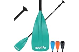 XUXIAKE SUP Paddleboard Paddles with Aluminum Shaft and PP Blade, Floating Stand Up Paddle Board Paddle, Adjustable170-210 cm/68-84 Inches