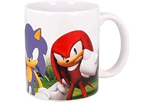 ILS I LOVE SHOPPING Tazza in ceramica per Bambini in confezione regalo (Sonic)