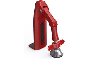 DOORJAMMER Door-Jammer Dispositivo portatile di sicurezza per porte, rosso