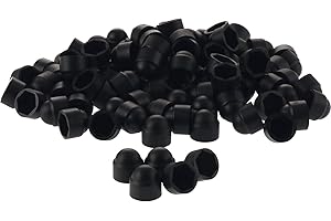 BINOA Primo-Befestigungstechnik GmbH 2856S Lot de 100 capuchons de protection hexagonaux M6 SW10 Noir