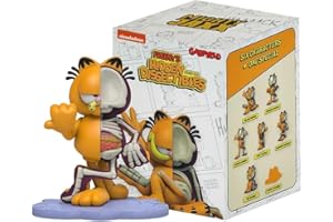 Mighty Jaxx Sammelfigur Freeny's Hidden Dissectibles Garfield, Spielzeug-Sammelfiguren in Blindbox, eine Packung, enthält eine zufällige Figur