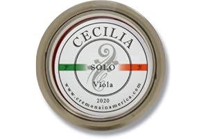 CECILIA Solo Kolophonium für Viola, Kolophonium speziell formuliert Viola Kolophonium für Viola Bogen MINI (Half Cake)