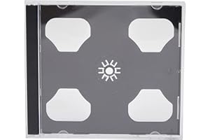 Lindy 40670 Custodia CD/Dvd 2 Dischi Nero