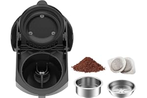 KOTLIE EM-308A Accessoire pour machine à café à capsules pour ESE Pod (44mm) et café moulu