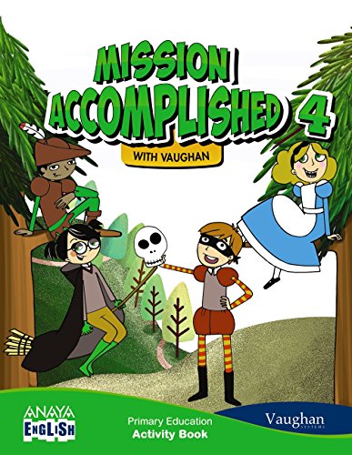 Mission Accomplished 4 Activity Book (Anaya English)