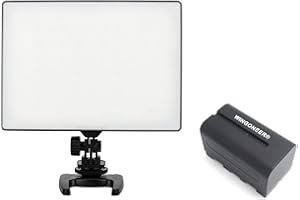 Yongnuo YN-300 Air YN300 Air Pro LED lampa wideo 3200K-5500K Temperatura barwowa do aparatu Canon Nikon DSLR DV i kamery z akumulatorem WINGONEER NP-F750 i ?adowark?