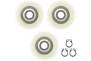 Chuancheng 3Pcs 36Teeth E-Bike Wheel Hub Motor Planetary Gears for Bafang Rear Motor 38mm Diameter Nylon Motor Gear