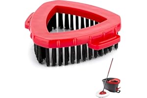 APOMOONS Wymienna głowica do mopa obrotowego, do szorowania do Vileda Turbo EasyWring, szczotka do czyszczenia umywalek, płytek, łazienek