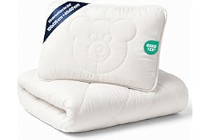 Totsy Baby Piumone culla e lettino 100x135 cm - Trapunta in microfibra morbida e traspirante Ideale per neonati e bambini Adatto per lettino con sbarre e culla certificazione Oeko-Tex 100 x 135