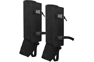 Creperture Schlangen Gamaschen für die Jagd, Outdoor Gamaschen Verstellbar wasserdichte Schlangenschutz Bissschutz Unterschenkel Schlangen Gamaschen zum Männer Frauen Wandern, Klettern,Trekking