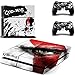 Produktbild Playstation 4 + 2 Controller Aufkleber Schutzfolie Set - God of War (2) /PS4