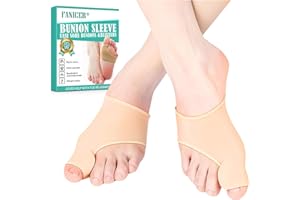 SIKEYDELS Tutore Alluce Valgo Correttore,Silicone Integrato divaricatore alluces,Calzini per Alluce Valgo,Correzione e Protezione per Uomini e Donne,Cuscinetto per Avampiede e Alluces Valgos,Colore della pelle