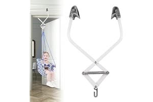 Asfrode Pince de porte pour berceau à ressort, balançoire pour bébé, pince de porte, hamac pour bébé, pince de cadre de porte, charge maximale : 15 à 16 kg