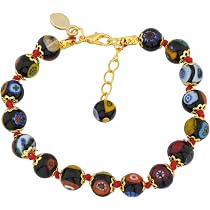 Roma antica Vetro Bracciale con perle di vetro multicolori - Catawiki