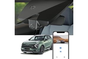 Fitcamx Dash CAM 2160P Adecuado para Kia Sportage 2022 2023 (5th Gen), OEM Camara Coche 4K UHD WiFi, Grabación en Bucle, G-Sensor, Visión Nocturna, WDR Camara para Coche, Plug & Play, Tarjeta de 64 GB