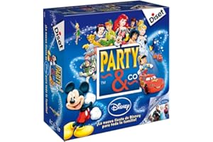Diset - Party & Co Disney, Juego de mesa familiar multiprueba a partir de 4 años