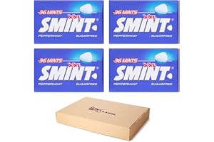 VR ANGLE Smint Peppermint XXL 4 Packs Convenient 25g Tins Sold By VR Angel
