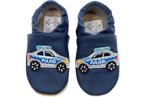 HOBEA-Germany Kitaschuhe Safestep, Kinderhausschuhe, Lederschuhe