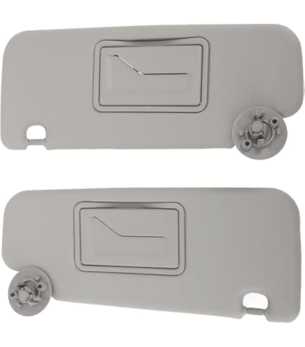 Parasole Auto Con Specchio Per Chevrolet Aveo 2012-2014 - Grigio, Lato Guidatore, Protezione UV - Foto 8